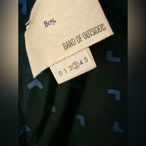 Band of Outsiders Boy shirt dress in silk NWT - Picture 9 of 13